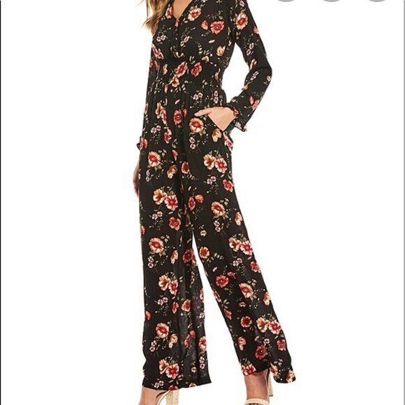Rare Takara floral jumpsuit - Picture 1 of 4